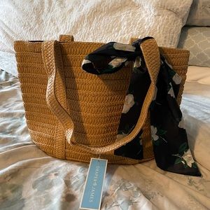 Draper James Straw Tote